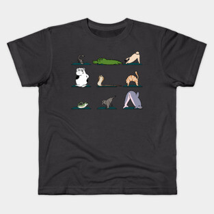 Animal Yoga Kids T-Shirt