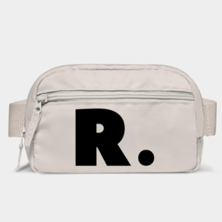 R letter alphabet Bag