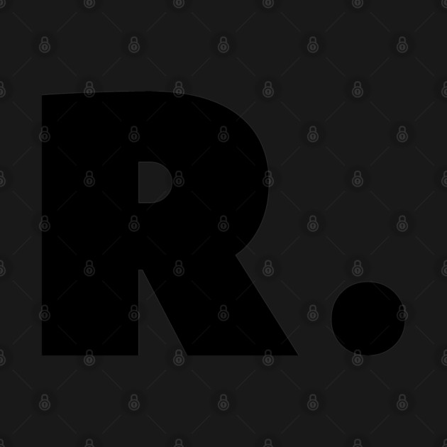 R letter alphabet by Tshirtiz
