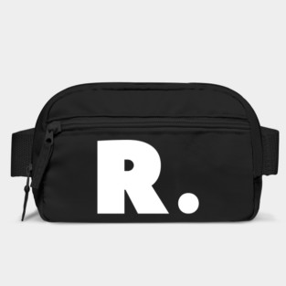 R letter alphabet Bag