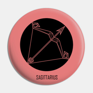 Sagittarius - Geometric Astrology Pin