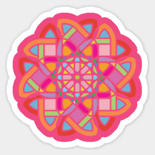 Mindfulness Pattern Sticker