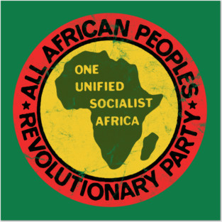 All African Peoples Party / 70s Black Civil Rights Posters and Art