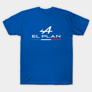 Alpine F1 Team El Plan Tricolore T-Shirt