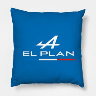 Alpine F1 Team El Plan Tricolore Pillow