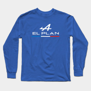 Alpine F1 Team El Plan Tricolore Long Sleeve T-Shirt