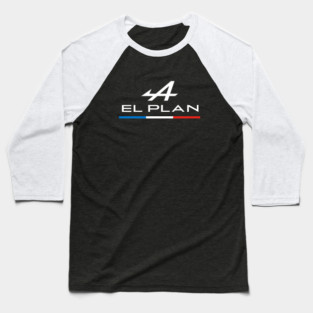 Alpine F1 Team El Plan Tricolore Baseball T-Shirt