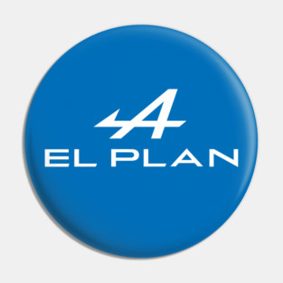 Alpine F1 Team El Plan Pin