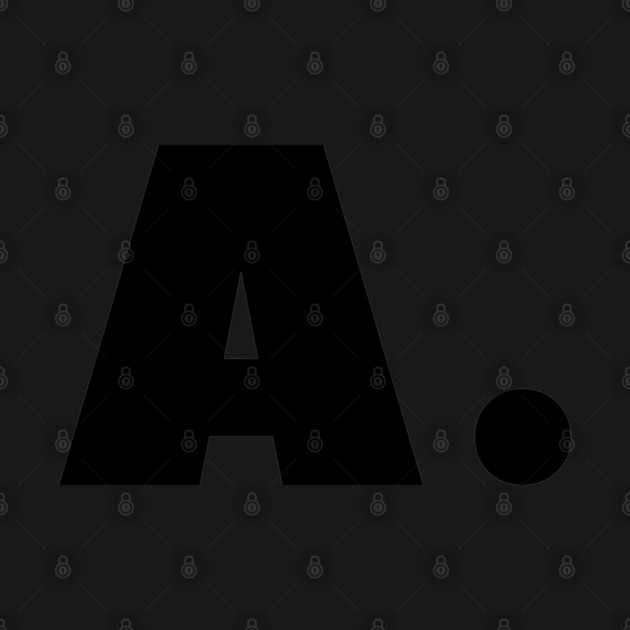 A letter alphabet by Tshirtiz