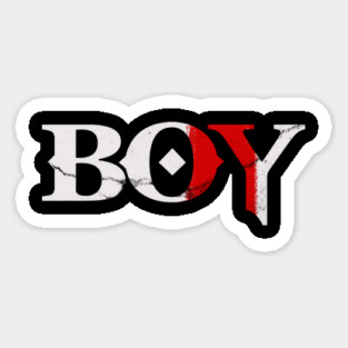 Boy God Of War Inspired Magnet