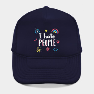 I hate people Hat