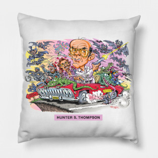 Hunter S. Thompson Pillow