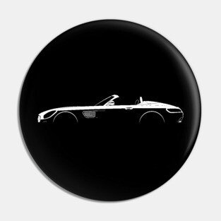 Mercedes-AMG GT S Roadster (R190) Silhouette Pin
