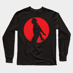 King of Pop Silhouette Long Sleeve T-Shirt