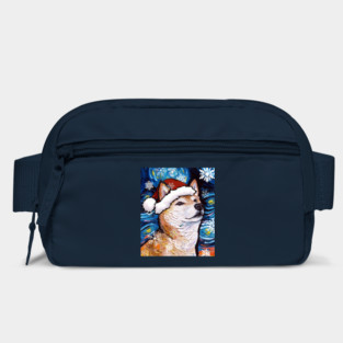 Shiba Inu Santa Bag