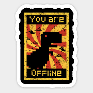You are offline Sticker