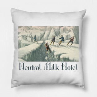 Neutral Milk Hotel - Original Post Punk Fan Design Pillow