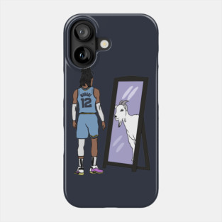 Ja Morant Mirror GOAT Phone Case