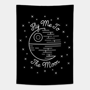 Fly Me to the Moon Tapestry