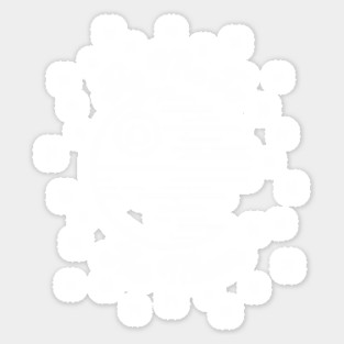 Fly Me to the Moon Sticker