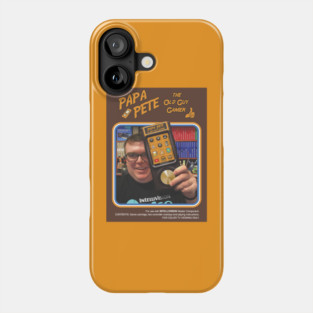 Papa Pete - Box Art Design Phone Case