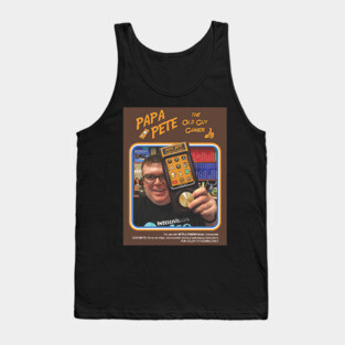 Papa Pete - Box Art Design Tank Top