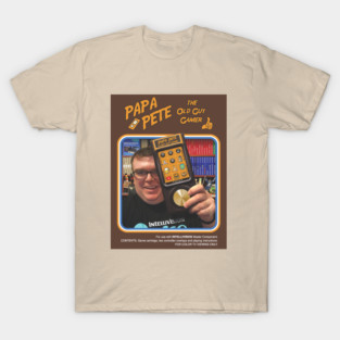 Papa Pete - Box Art Design T-Shirt