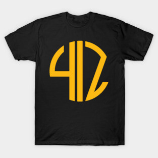 412 circle shape T-Shirt