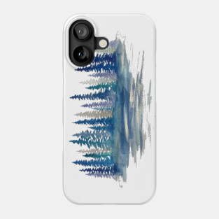 Blue Pines Phone Case