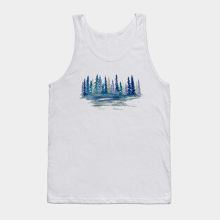 Blue Pines Tank Top