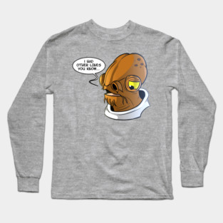 Poor Admiral Akbar Long Sleeve T-Shirt