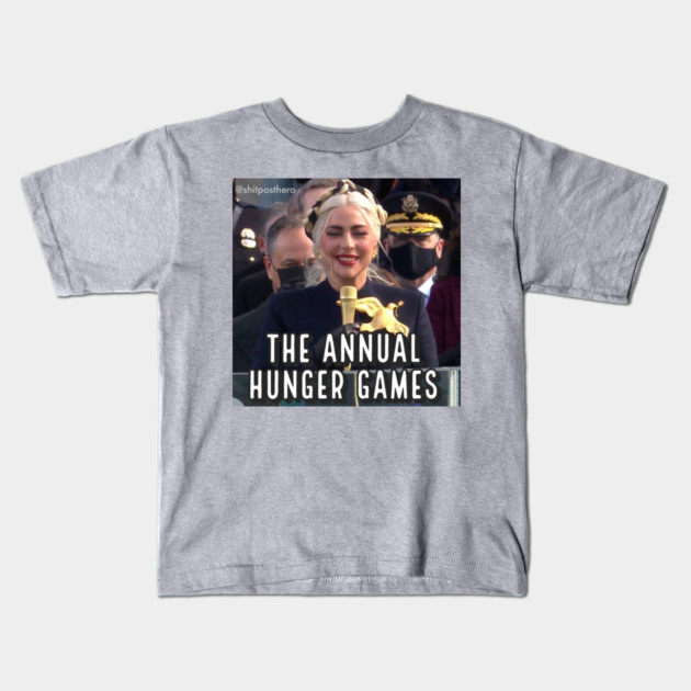 The First Annual Hunger Games Kids T-Shirt by Shit Post Hero