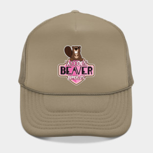 Wooden Beaver Brown Hat