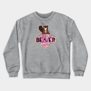 Wooden Beaver Brown Crewneck Sweatshirt
