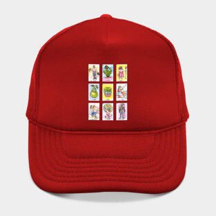 Lucha Libre Loteria Hat