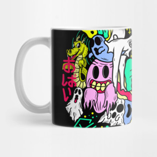 Ghost and bones Mug