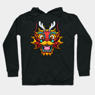 Dragon Dance Head Hoodie