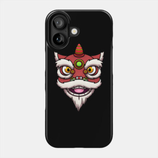 Lion Dance Head Phone Case
