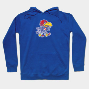 Restored Kansas Jayhawk Design Hoodie