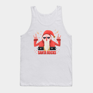 Santa Rocks Tank Top