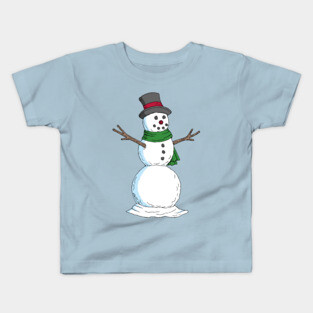 Snowman Kids T-Shirt