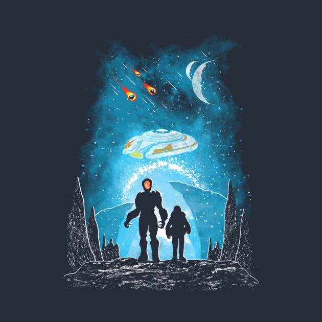 Unknown Destination Lost In Space Tv Show T-Shirt TeePublic