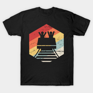 Roller Coaster Theme Park Thrill Ride T-Shirt