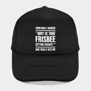 Funny Ultimate Frisbee Disc Team Gift Hat