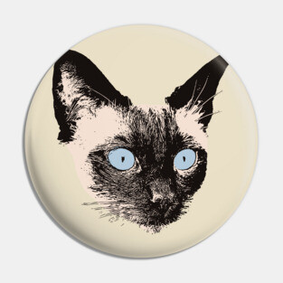 Siamese - Siamese Christmas Gifts Pin