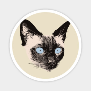 Siamese - Siamese Christmas Gifts Magnet