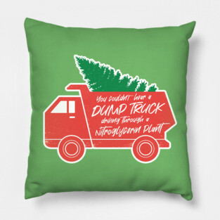 National Lampoon's Christmas Vacation Dump Truck Pillow