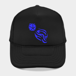 Reckless Attack Podcast Dice Logo Dark Blue Hat