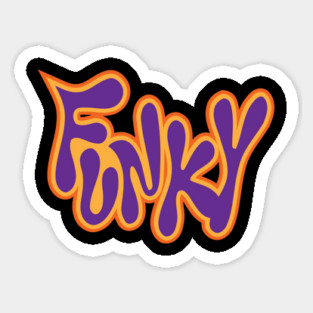 Funky Sticker