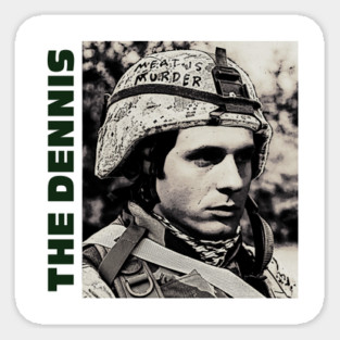 The Dennis (one square) Sticker